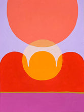 Load image into Gallery viewer, framed 6x8 mixed paint media on paper 3
