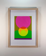 Load image into Gallery viewer, framed 6x8 mixed paint media on paper 5
