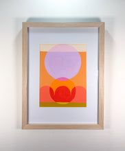 Load image into Gallery viewer, framed 6x8 mixed paint media on paper 2
