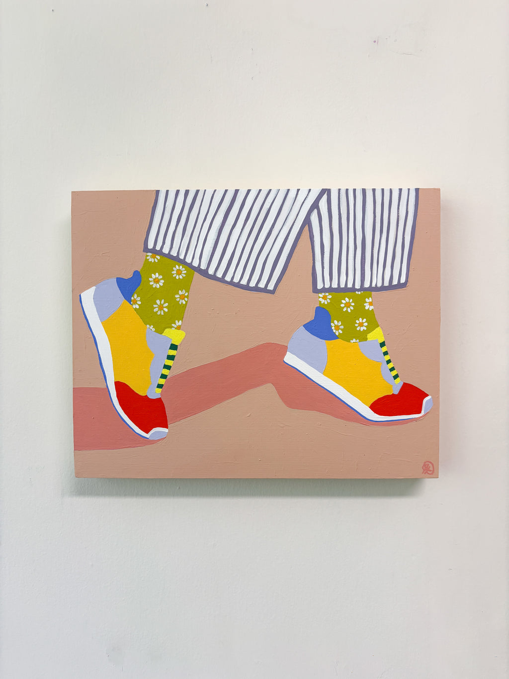 Fancy Sneaks on beige