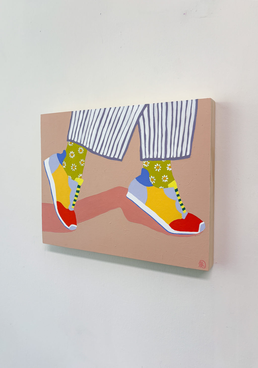 Fancy Sneaks on beige