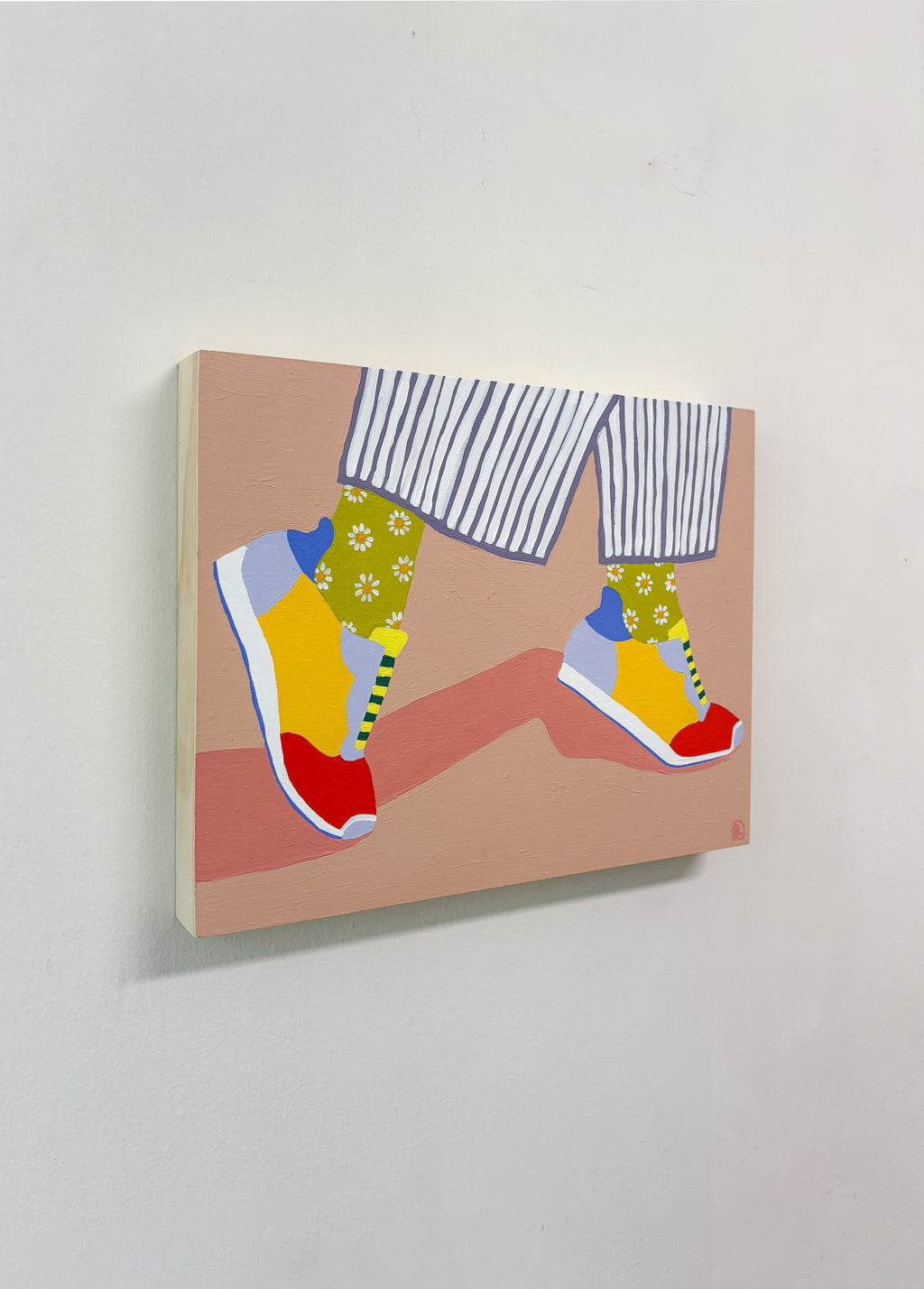 Fancy Sneaks on beige