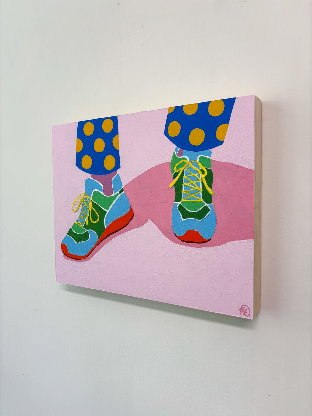 Fancy Sneaks on pink