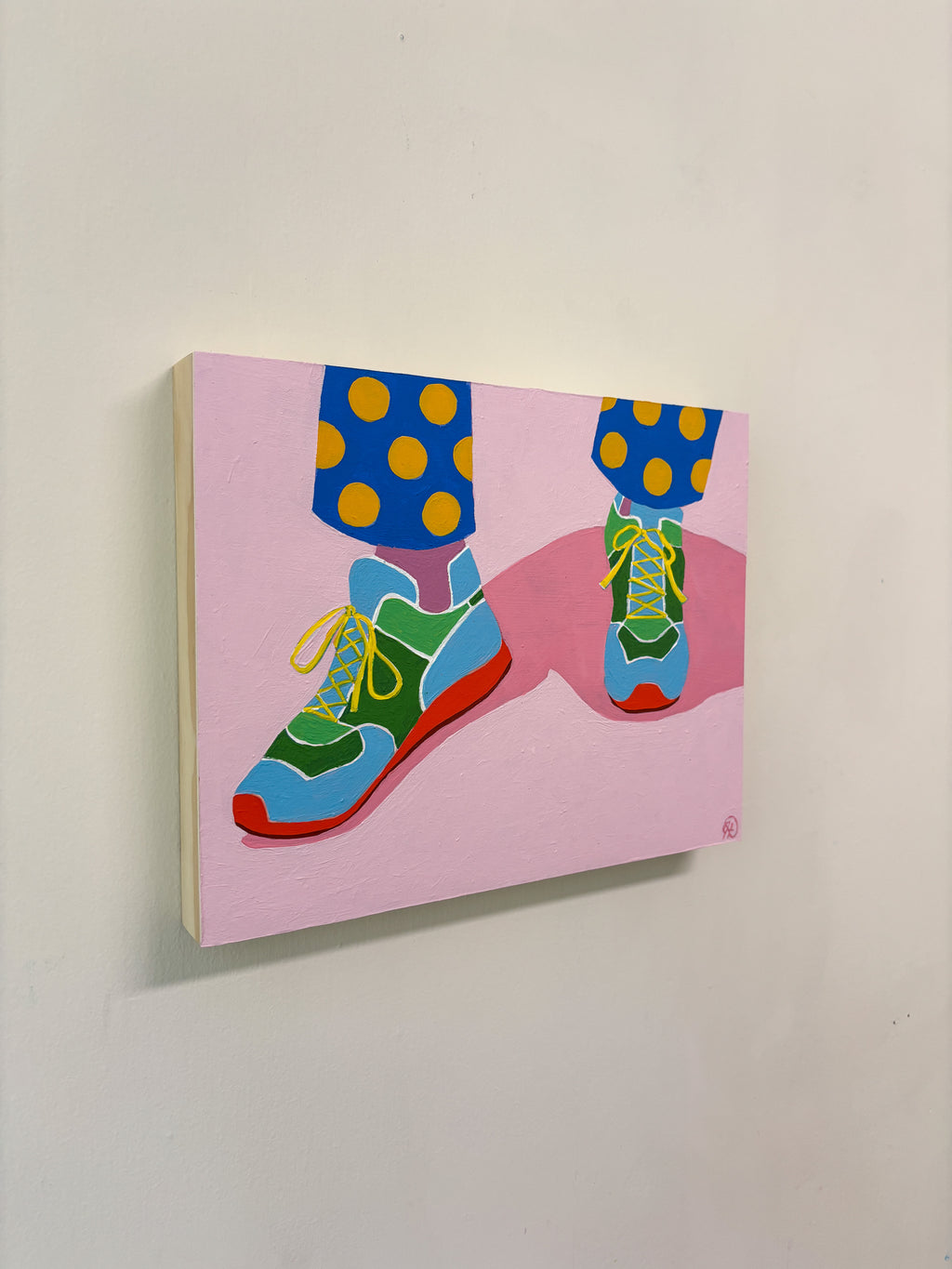 Fancy Sneaks on pink