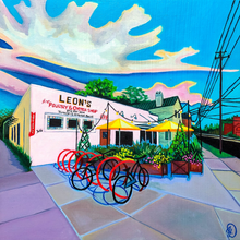 Load image into Gallery viewer, Leon&#39;s framed print
